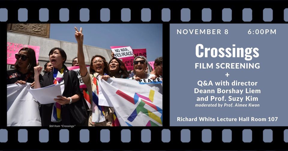 Screening of \u201cCrossings\u201d (2021) plus Q&A with director Deann Borshay Liem