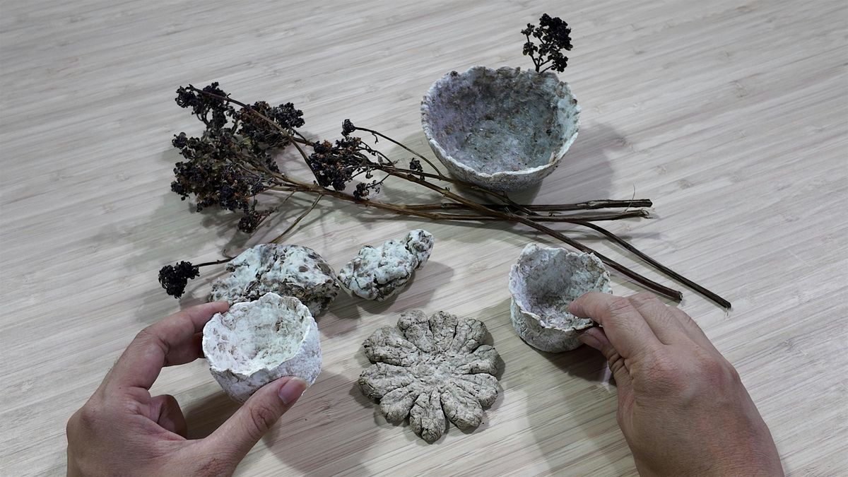 In the G(art)den: Playing with Paper Clay