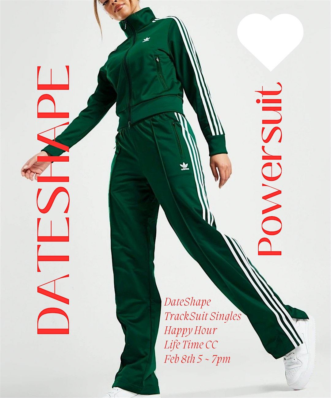 DateShape Singles Tracksuit Happy Hour