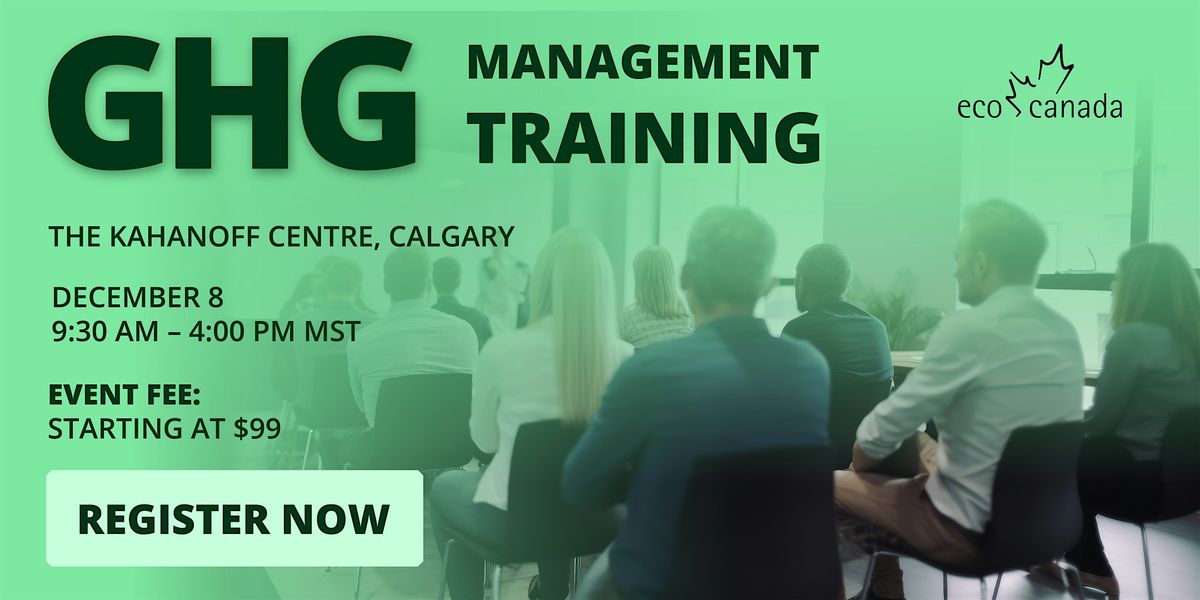 GHG Management Training