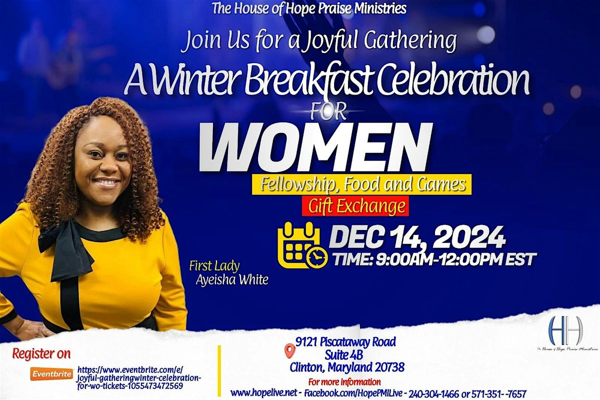 Joyful Gathering: A Winter Breakfast Celebration For Women