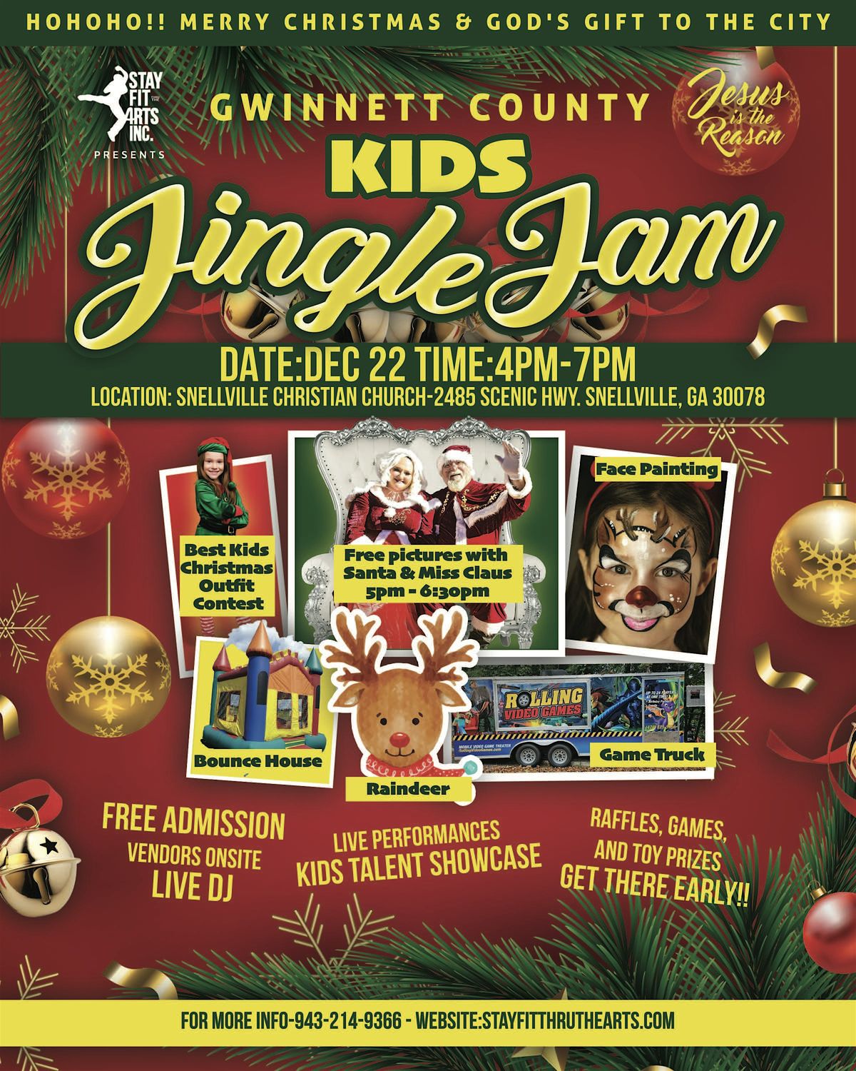 Gwinnett County Kids Christmas  Jingle Jam