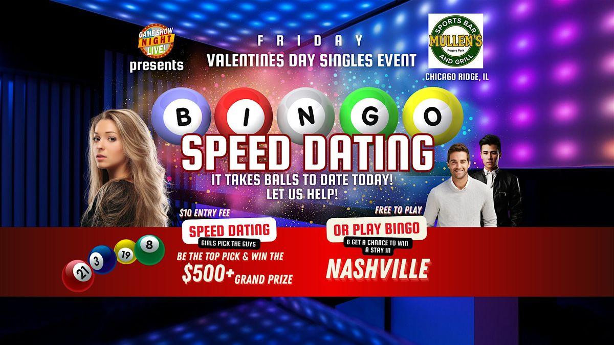 SPEED DATING VALENTINES DAY BINGO!