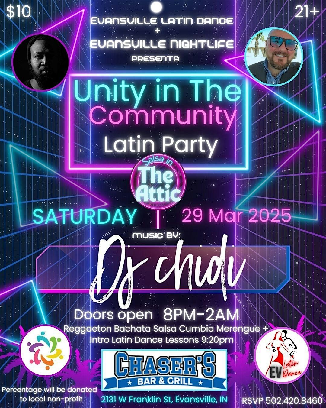 Unity in the Community Latin Dance Night