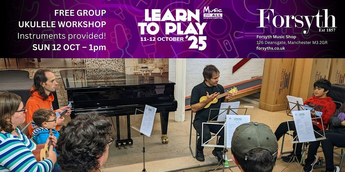 FREE Group Ukulele Workshop!