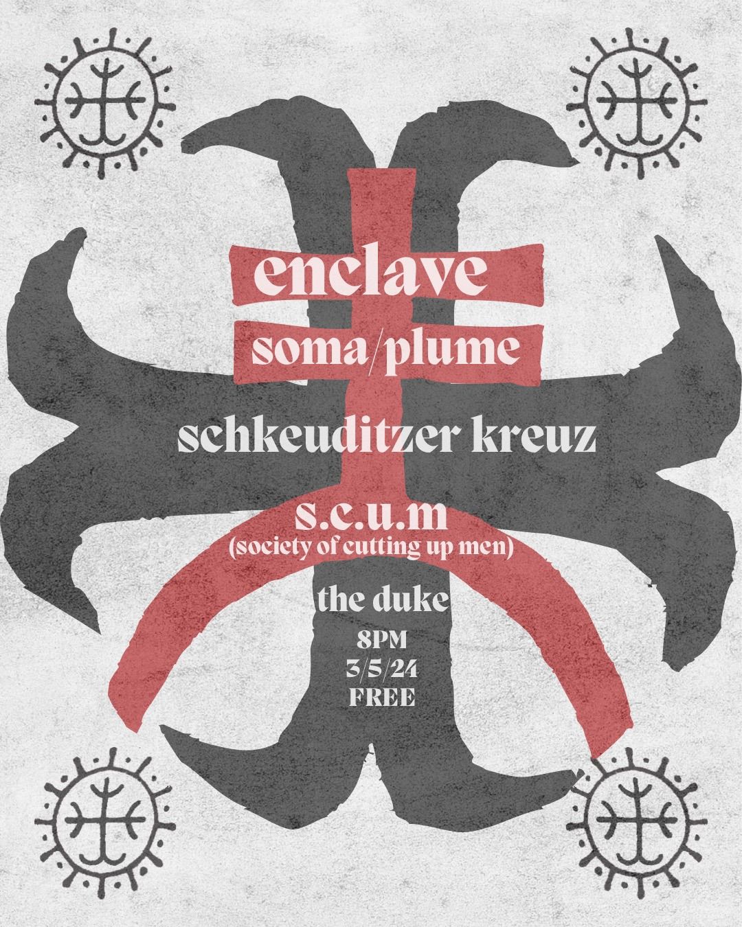 ENCLAVE - Soma \/ Plume - Schkeuditzer Kreuz - S.C.U.M