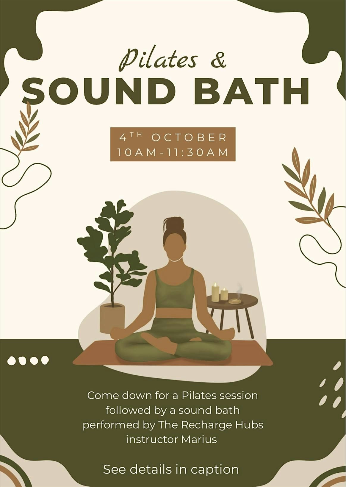 Pilates and sound bath
