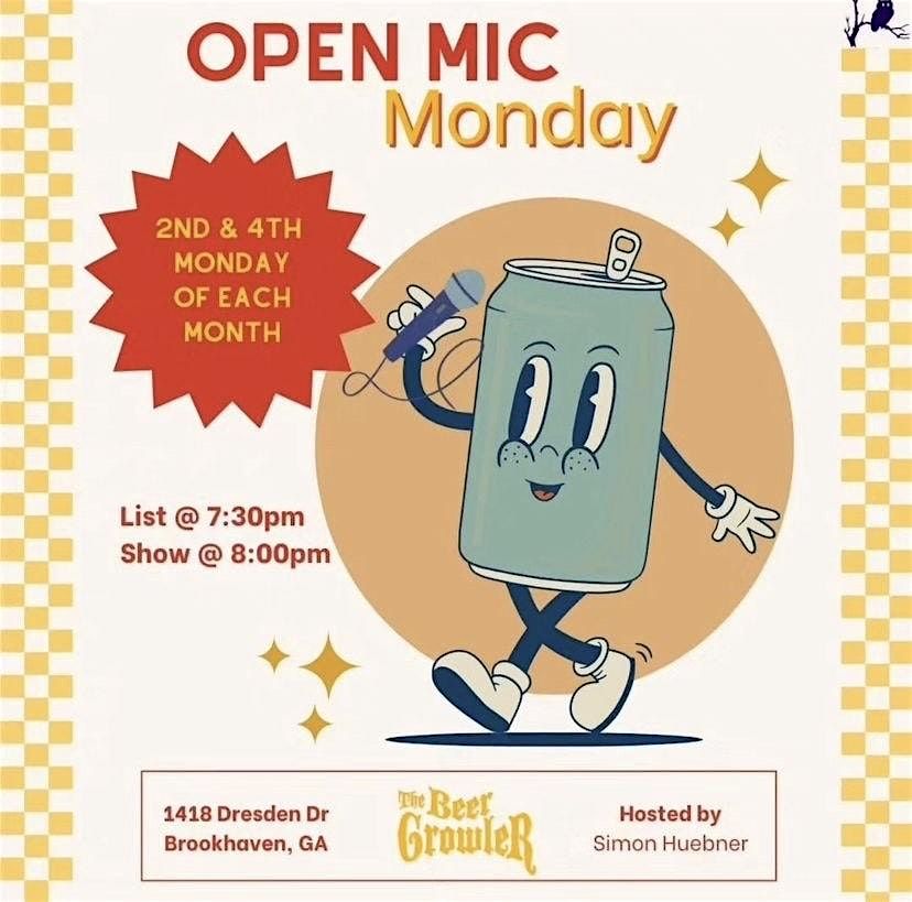 Open Mic Monday