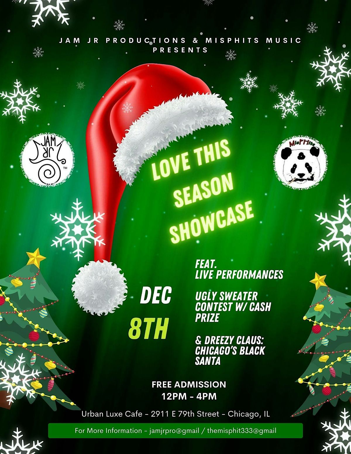 Jam Jr Productions & Misphits Music Presents Love This Season Showcase