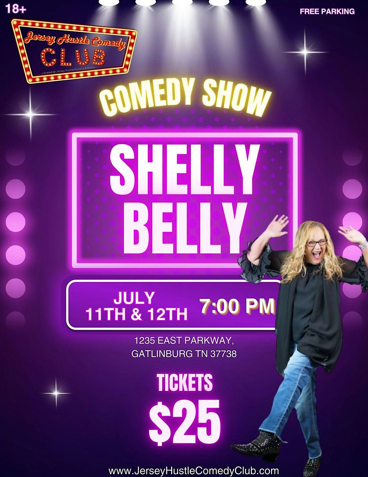 Shelly Belly LIVE @ Jersey Hustle Comedy Club