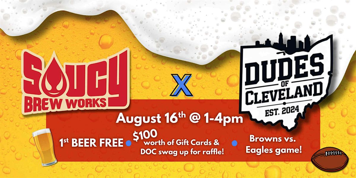 Saucy Brew Works \u274c Dudes Of Cleveland