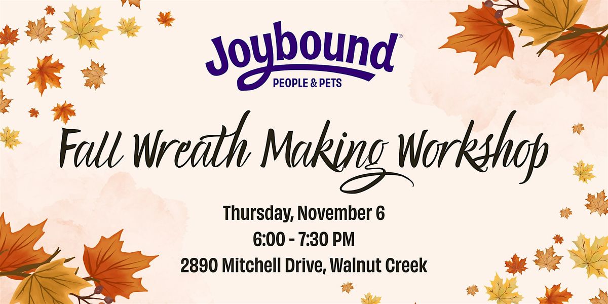 Fall Wreath Making Workshop