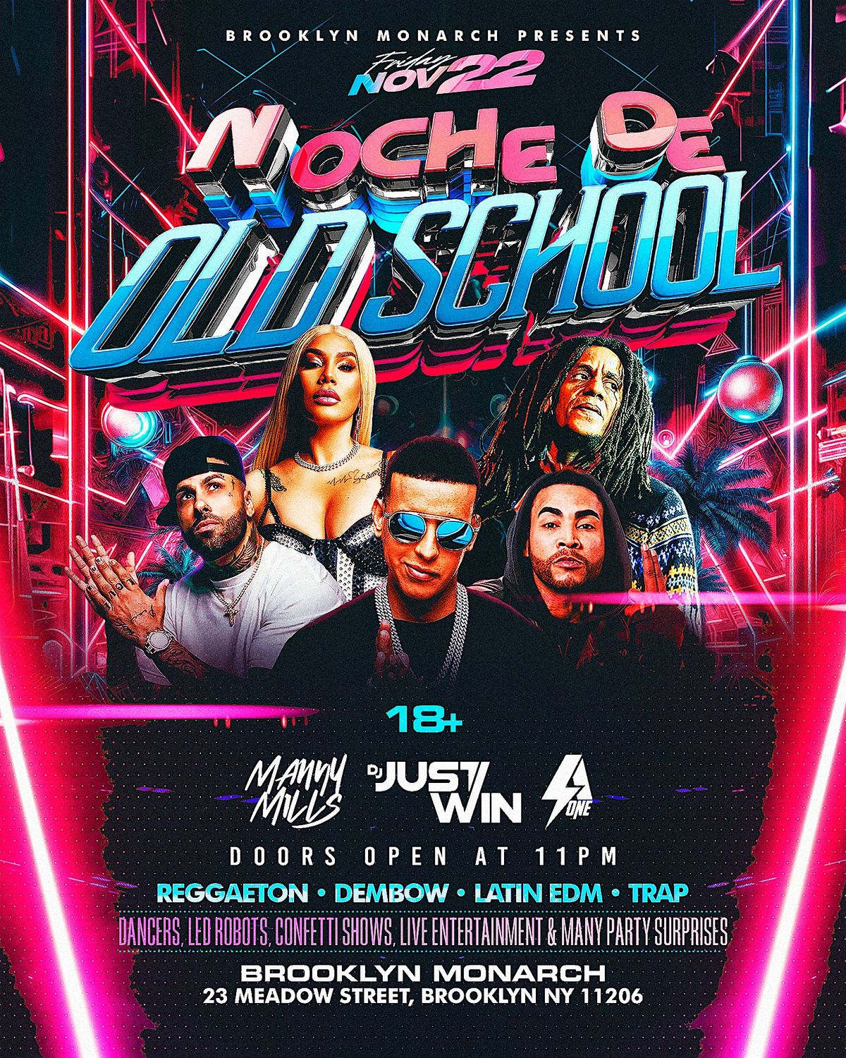 Old School Reggaeton Party | Brooklyn