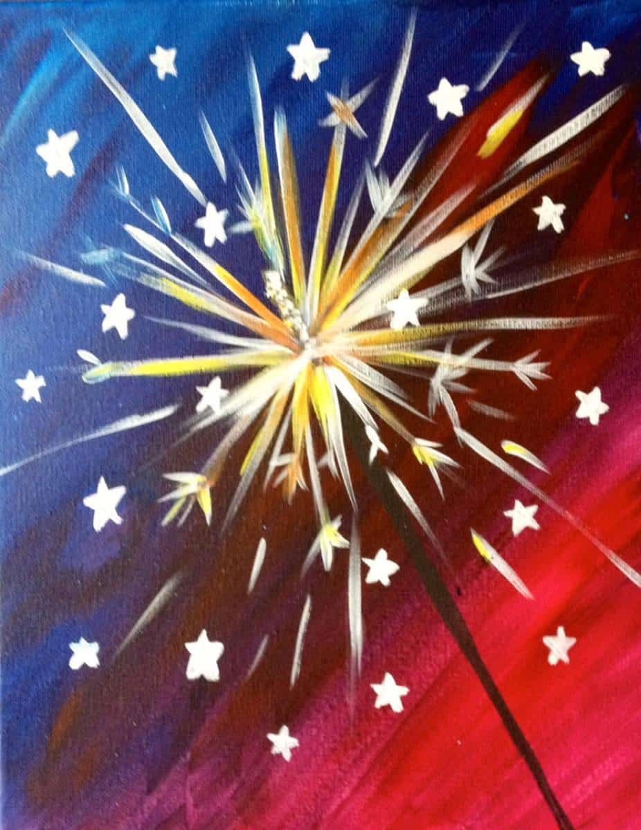 Sparkler | Cookies and Canvas | Open to all ages!