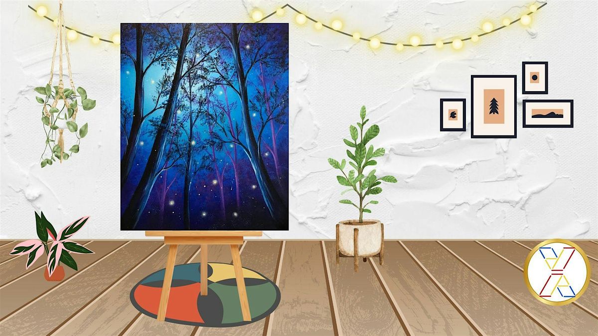 Paint Night : Twilight Forest