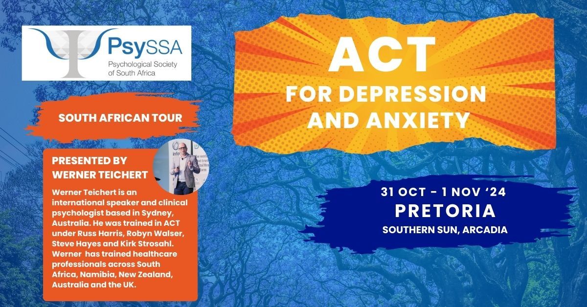 Pretoria: ACT for Depression and Anxiety