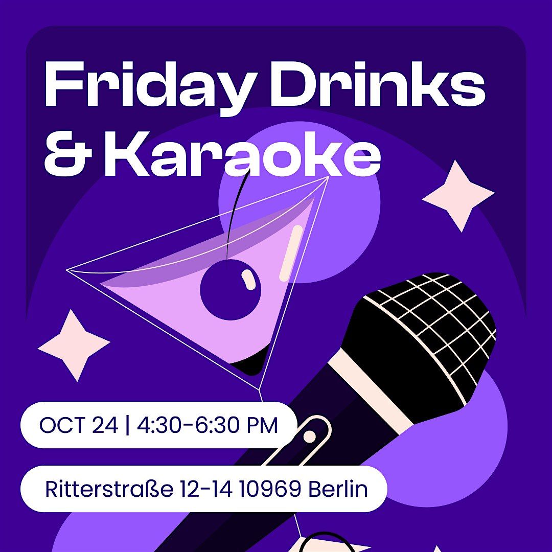 Spiced Friday Drinks + Karaoke