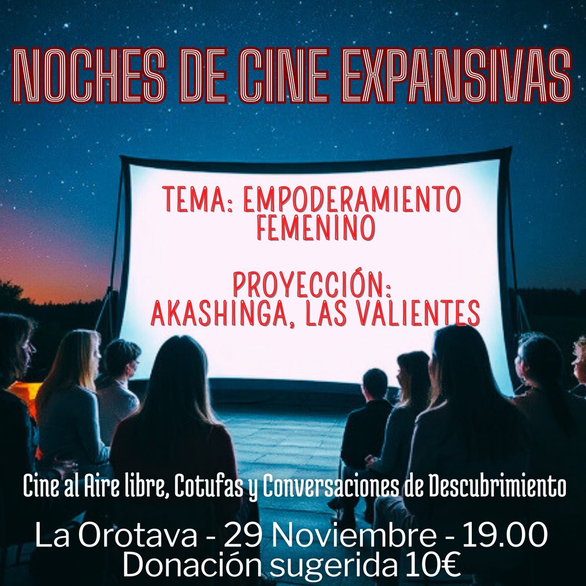 Noches de Cine Expansivas - Empoderamiento Femenino