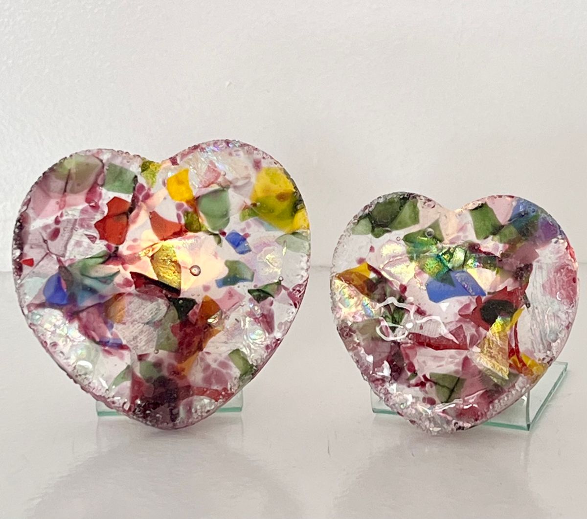 Valentine Heart Fused Glass Class 2\/8