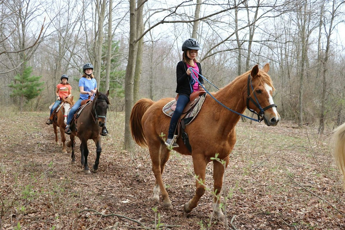 Horseback Trail Rides at Camp Henry