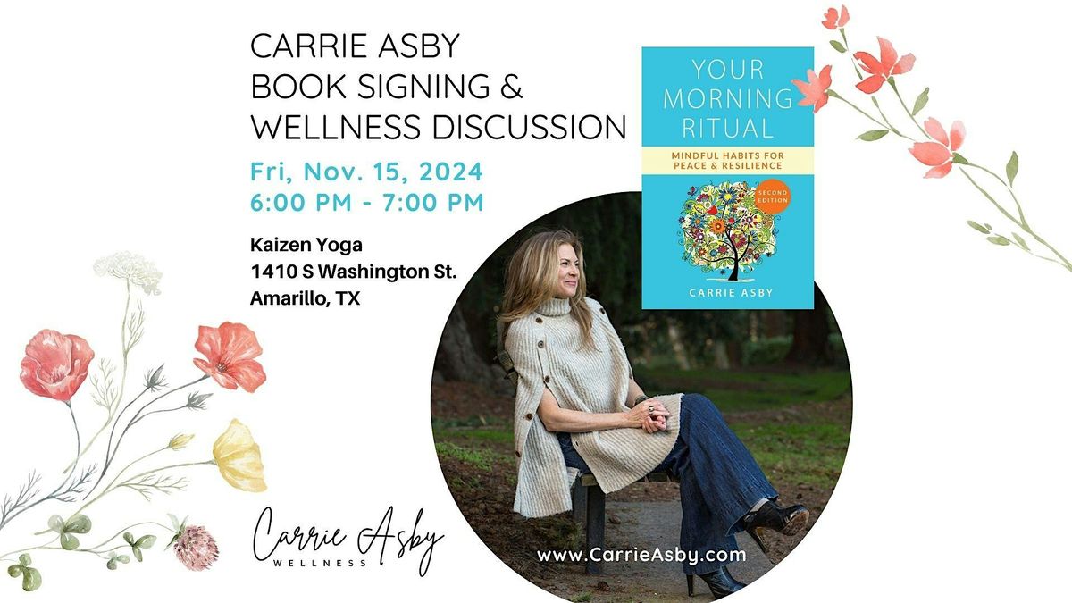 Your Morning Ritual: Wellness Discussion & Book Signing