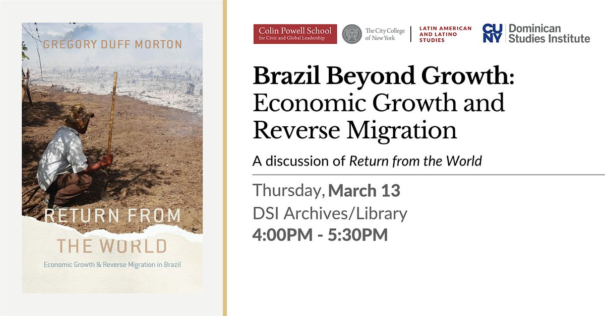 Brazil Beyond Growth: Economic Growth and Reverse Migration