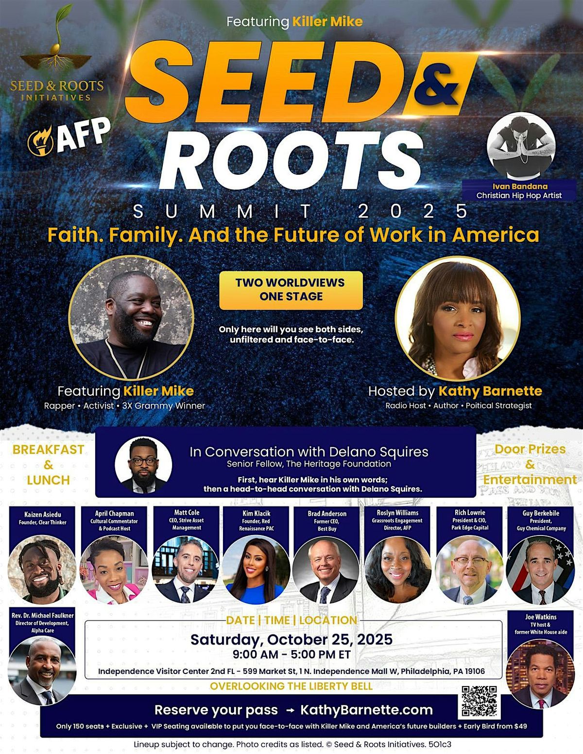 Seed & Roots Summit 2025: Faith. Family. And the Future of Work in America.