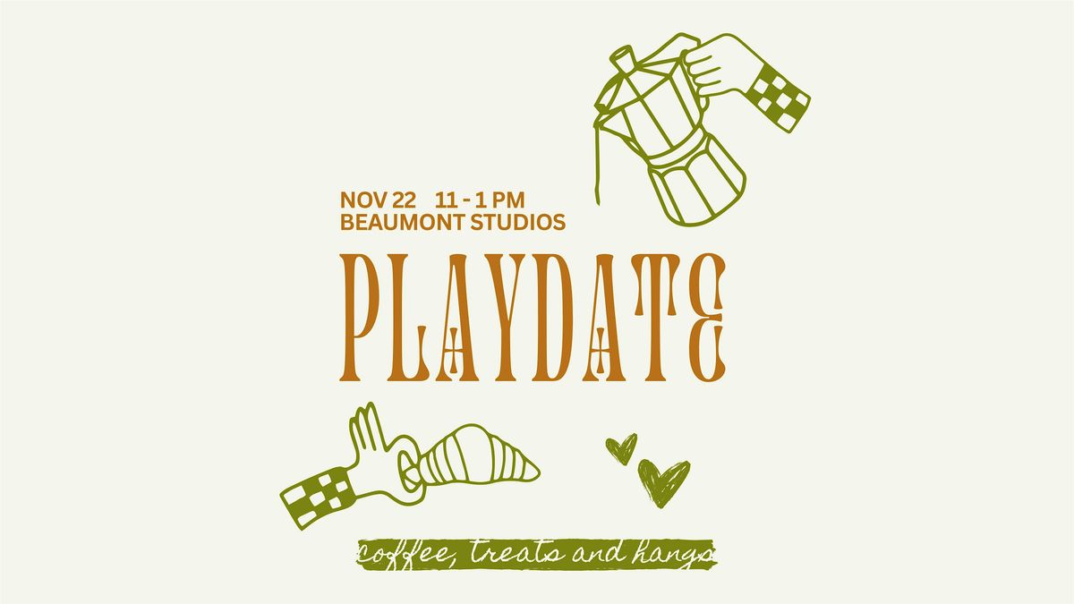 The Playdate v.2: A by donation kid friendly cafe pop up