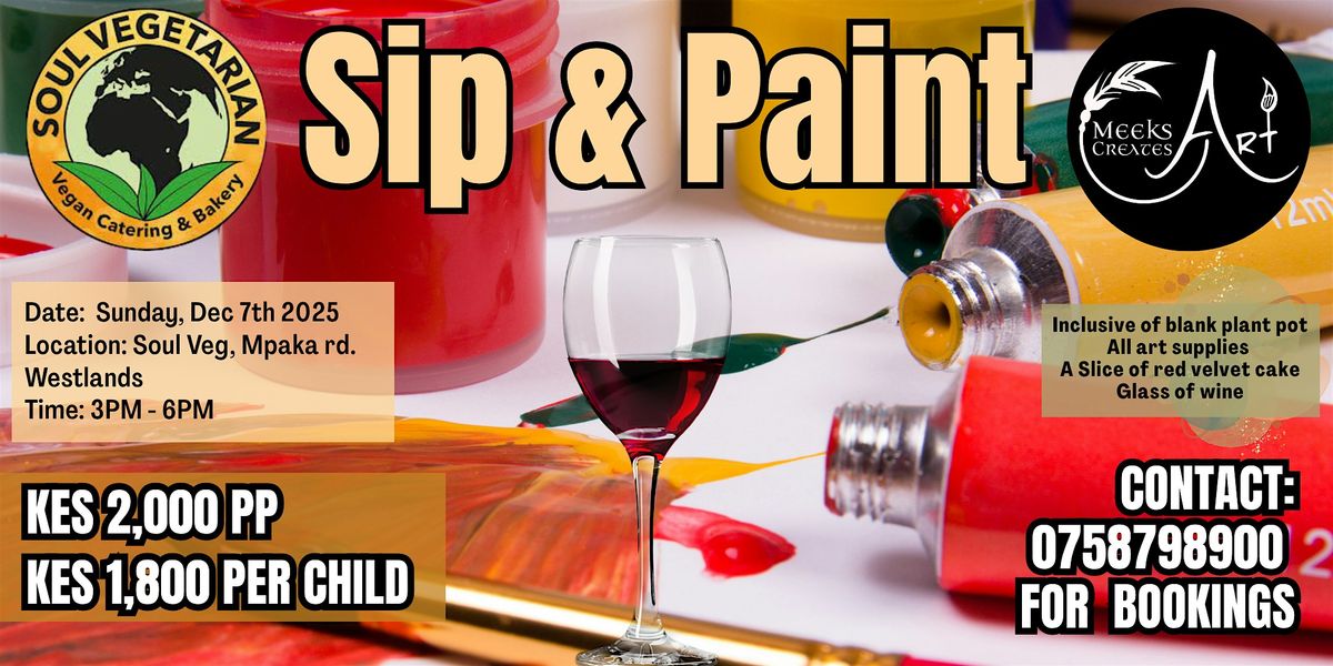 Soul Vegetarian  - Sip & Paint