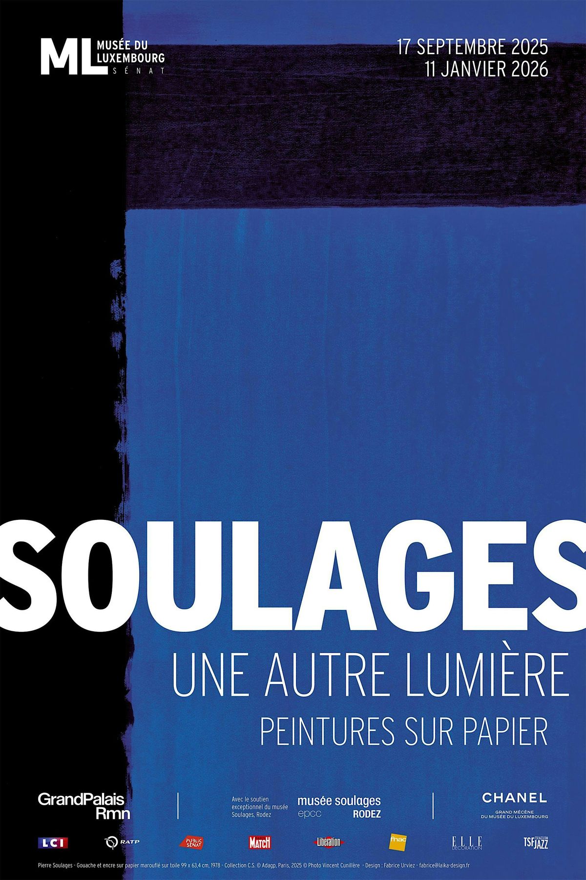 INSEAD ARTS - Visite guid\u00e9e "Pierre Soulages, peintures sur papier"