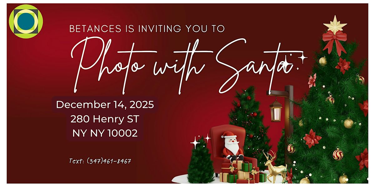 Photo with Santa in Manhattan