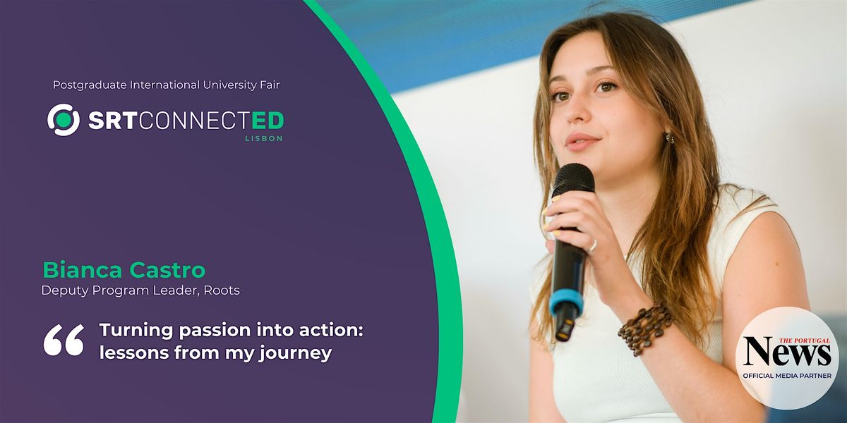 Keynote with Bianca Castro | SRT ConnectED Lisbon