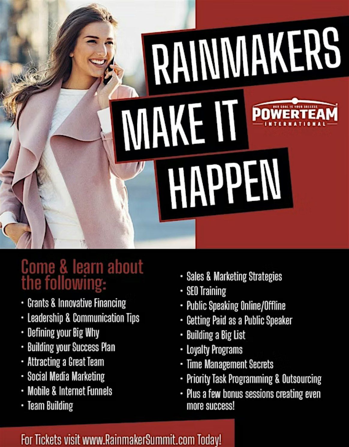 Rainmaker Summit Entrepreneur Success Program - Athens, Greece