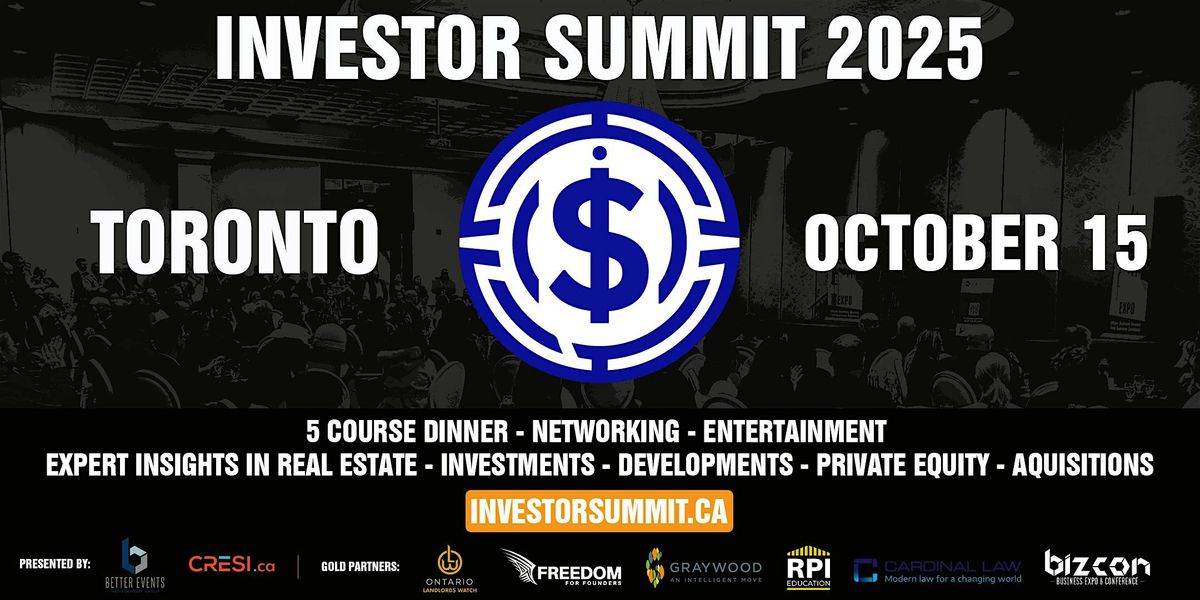 Toronto Investor Summit