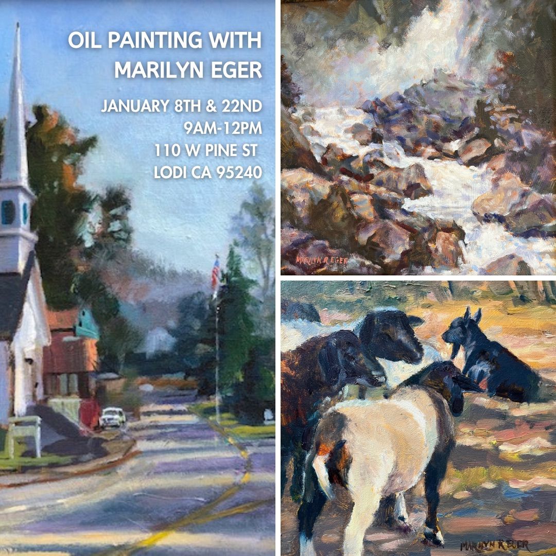 Oil Painting with Marilyn Eger - January Session 2