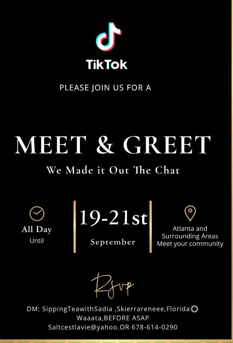 We made it out the Chat