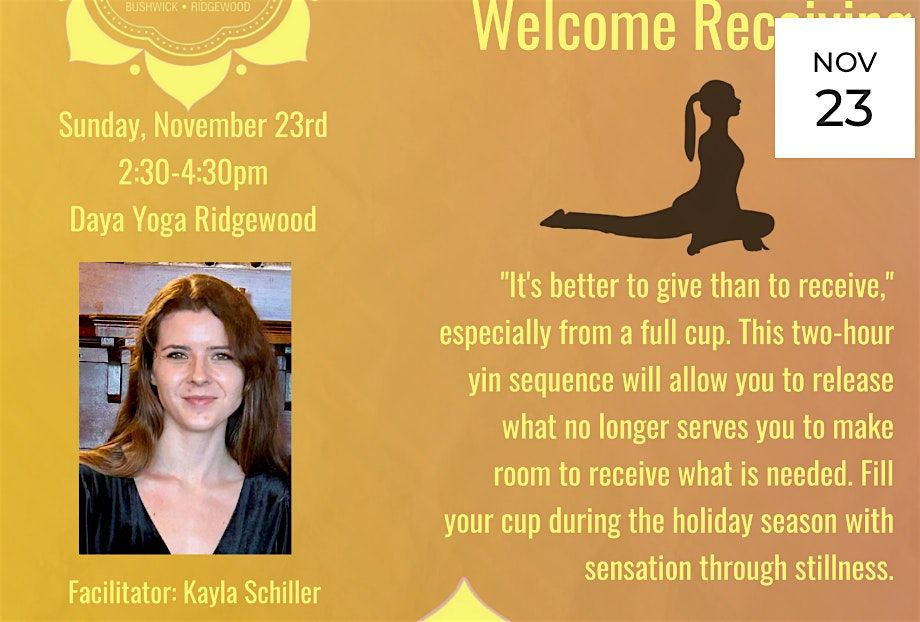 Season's Releasings: A Yin Sequence to Welcome Receiving