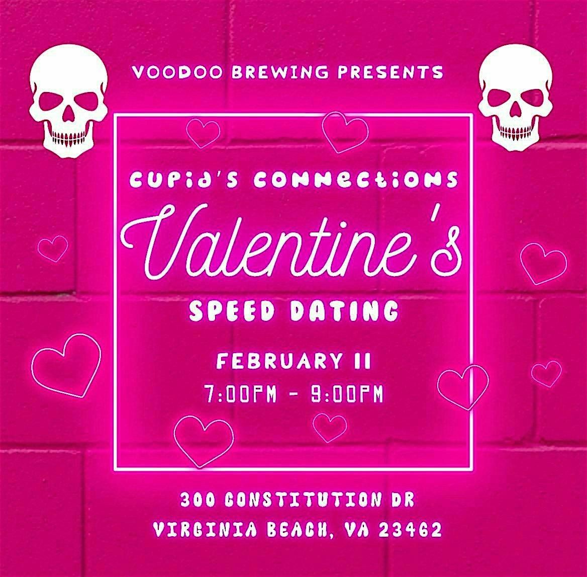 Cupid's Connections Valentine's Speed Dating Women Sign-up  (21+)