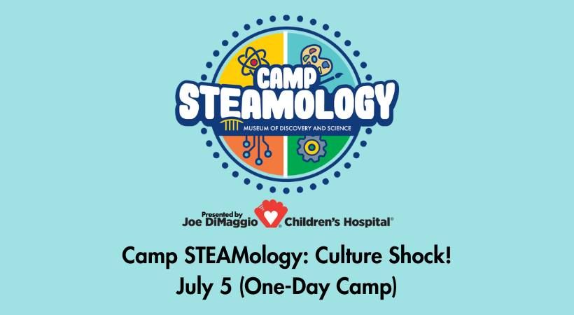 Camp STEAMology: Culture Shock! - July 5 (One-Day Camp)