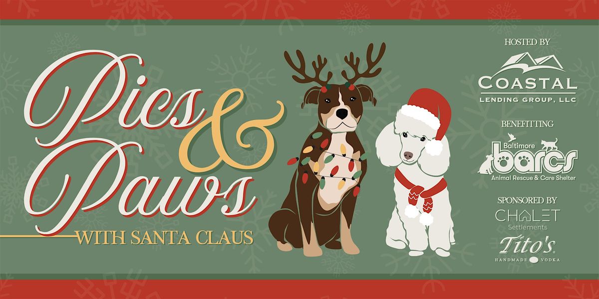 Pics & Paws With Santa Claus!