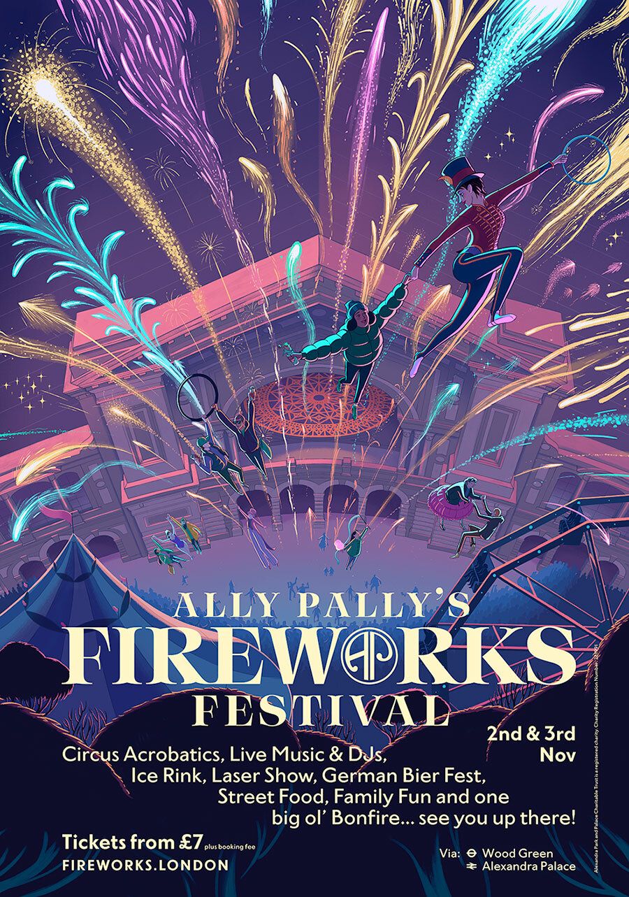 Alexandra Palace Fireworks Festival London Tickets