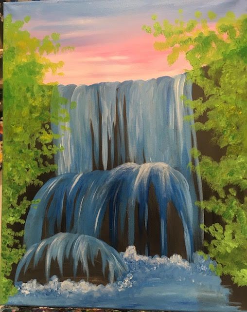 Tranquil Waters Paint & Sip Event