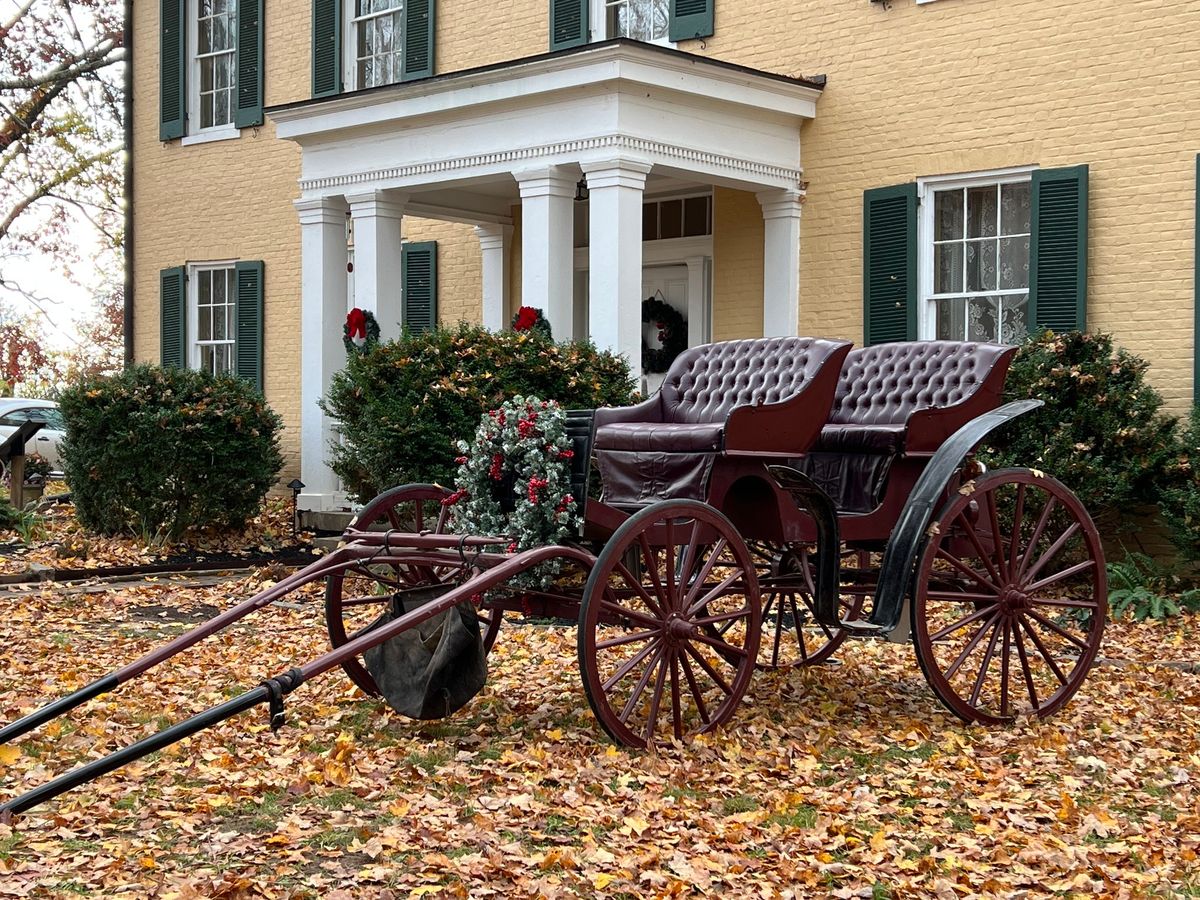 Holiday House Tour and Kinkade Village with Train Exhibit