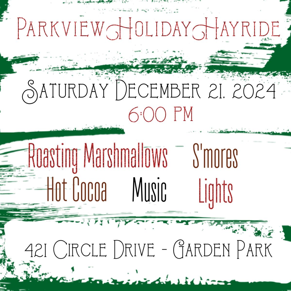 Parkview\u2019s Holiday Hayride