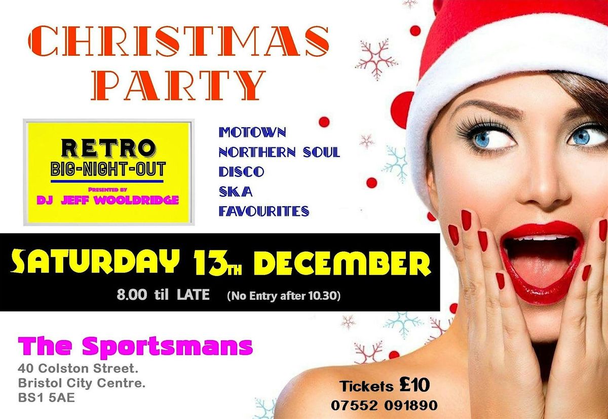 Retro Christmas party