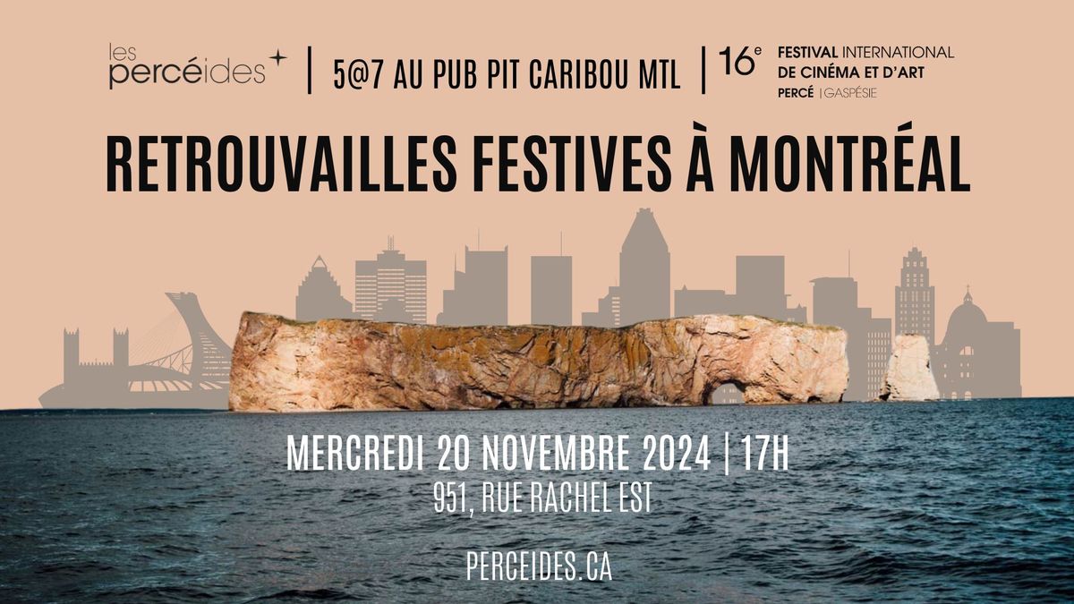 Retrouvailles festives du Festival Les Perc\u00e9ides \u00e0 Montr\u00e9al!