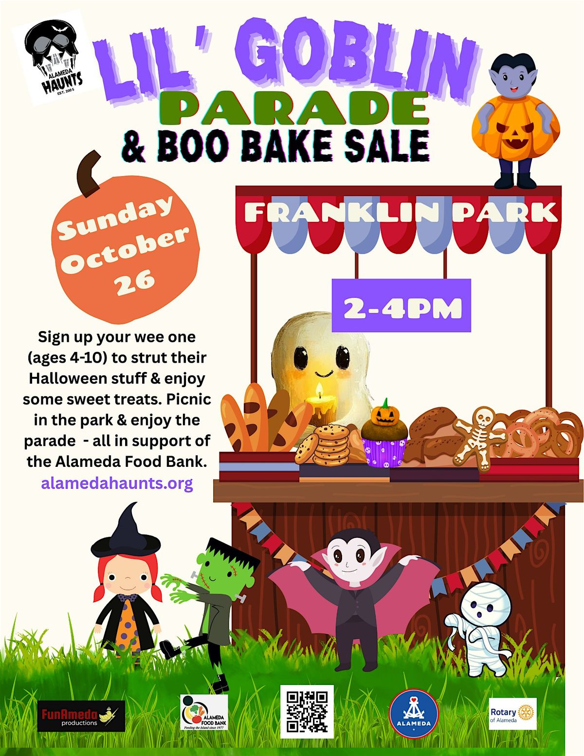 Lil' Goblin Parade & Boo Bake Sale