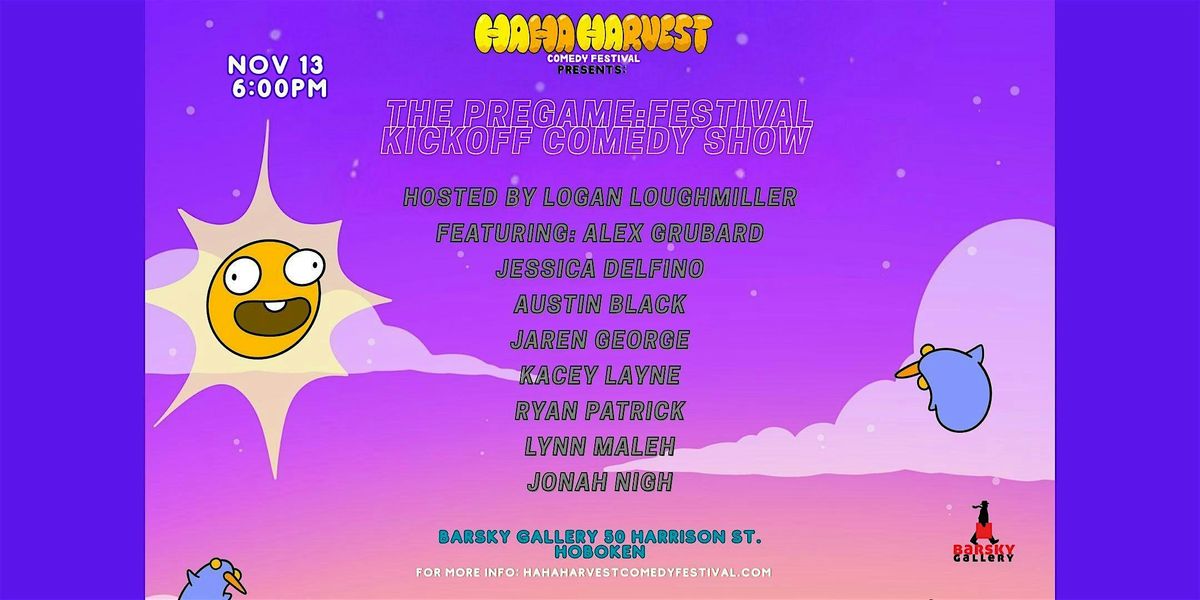 The Pregame: The Ha Ha Harvest Comedy Festival Kickoff Show