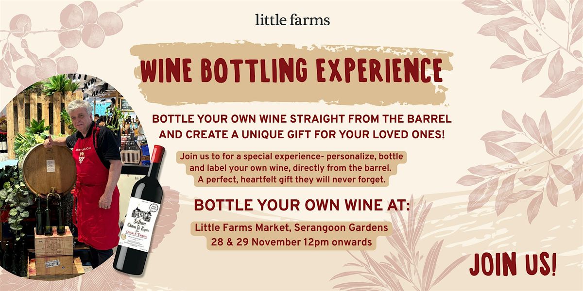 Wine Bottling Experience