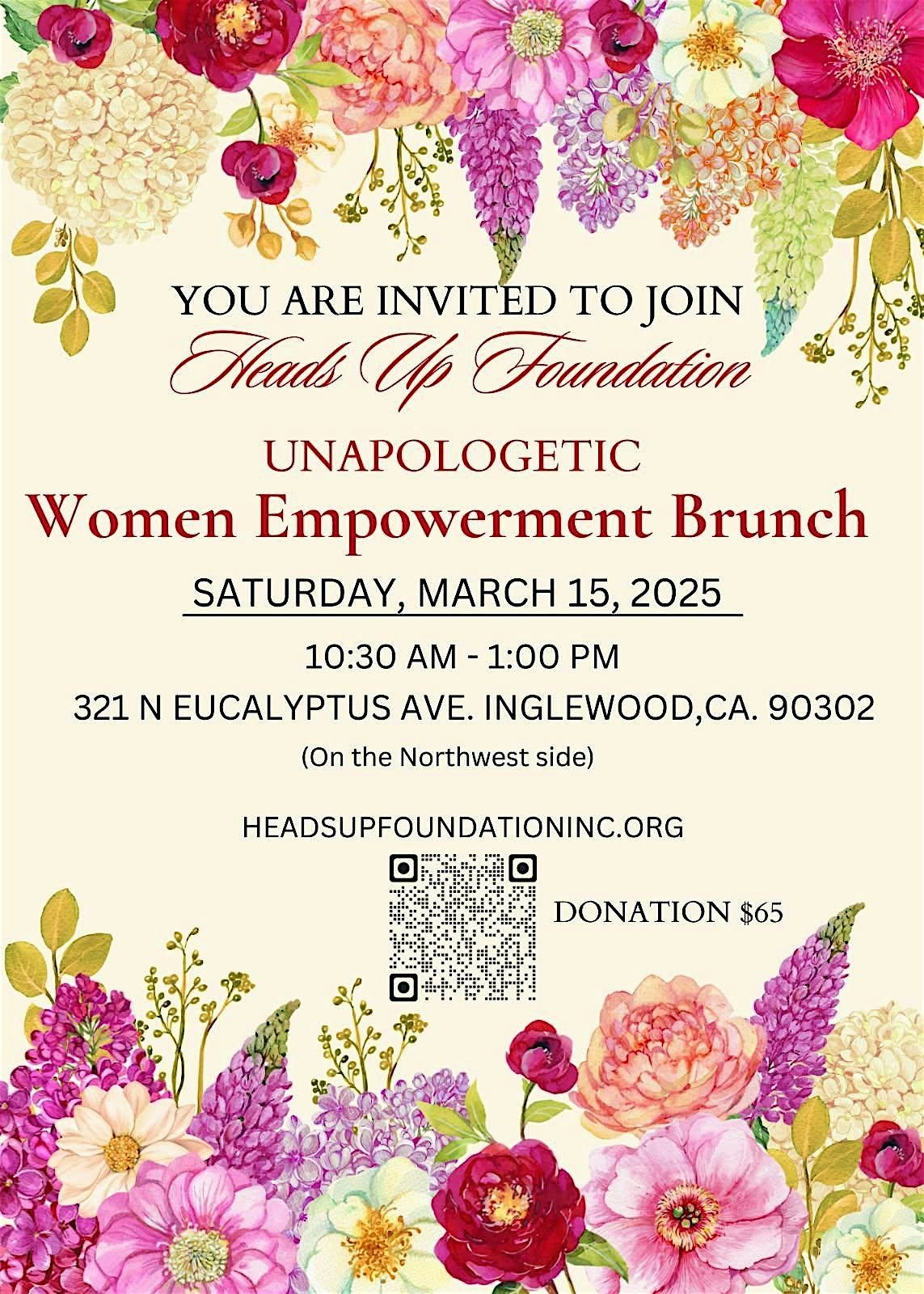 Heads Up Foundation's Unapologetic Women Empowerment Brunch